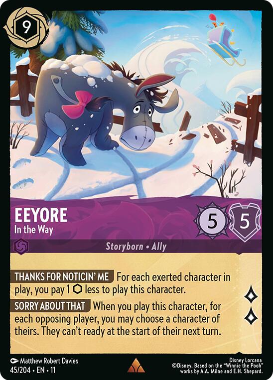 Eeyore - In the Way (45/204) [Winterspell] - The Mythic Store | 24h Order Processing