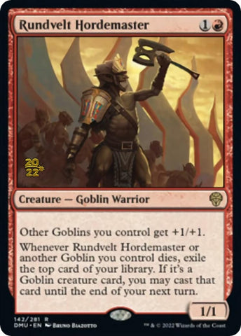 Rundvelt Hordemaster [Dominaria United Prerelease Promos] - The Mythic Store | 24h Order Processing