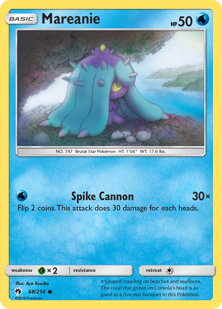 Mareanie (68/214) [Sun & Moon: Lost Thunder] - The Mythic Store | 24h Order Processing
