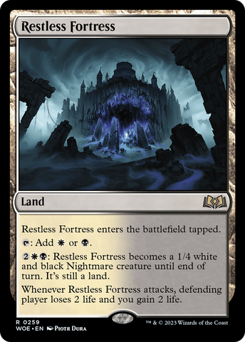 Restless Fortress [Wilds of Eldraine] - The Mythic Store | 24h Order Processing
