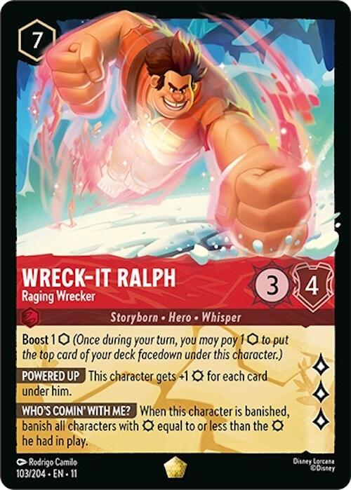 Wreck-It Ralph - Raging Wrecker (103/204) [Winterspell] - The Mythic Store | 24h Order Processing