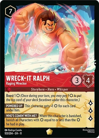 Wreck-It Ralph - Raging Wrecker (103/204) [Winterspell] - The Mythic Store | 24h Order Processing