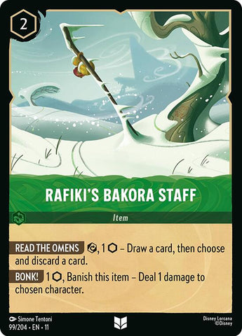 Rafiki's Bakora Staff (99/204) [Winterspell] - The Mythic Store | 24h Order Processing