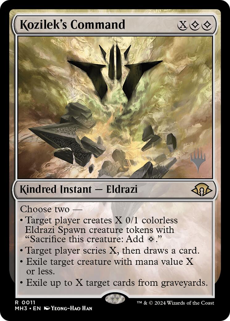 Kozilek's Command [Lorwyn Eclipsed Promos] - The Mythic Store | 24h Order Processing