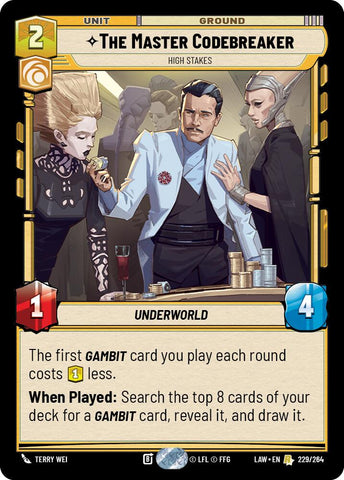 The Master Codebreaker - High Stakes (229/264) (229/264) [A Lawless Time] - The Mythic Store | 24h Order Processing