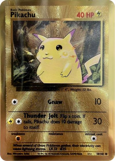 Pikachu (58/102) (Celebrations Metal Card) [Celebrations: 25th Anniversary] - The Mythic Store | 24h Order Processing