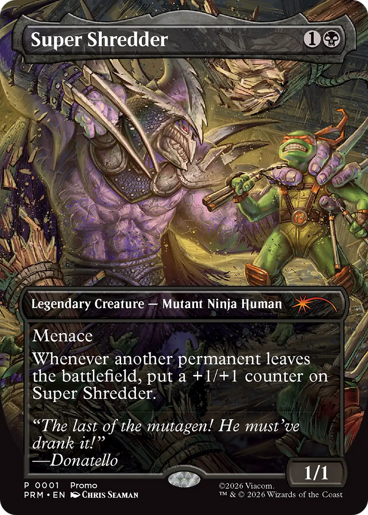 Super Shredder (Borderless) [Spotlight Series] - The Mythic Store | 24h Order Processing