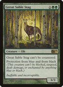 Great Sable Stag [Magic 2010] - The Mythic Store | 24h Order Processing