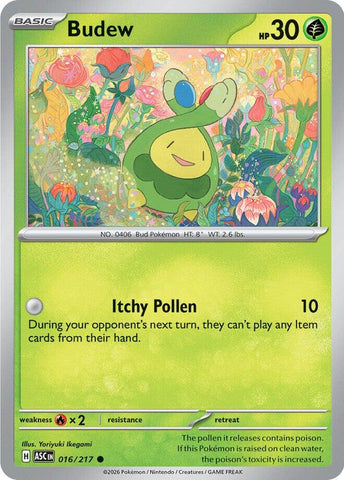 Budew (016/217) [Mega Evolution: Ascended Heroes] - The Mythic Store | 24h Order Processing