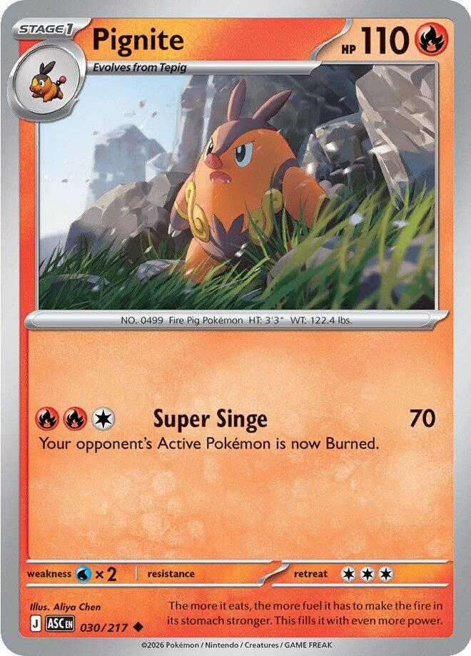 Pignite (030/217) [Mega Evolution: Ascended Heroes] - The Mythic Store | 24h Order Processing