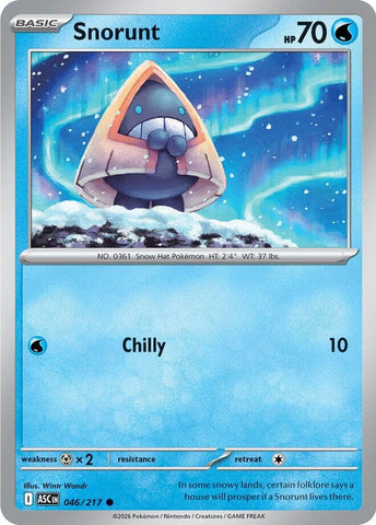 Snorunt (046/217) [Mega Evolution: Ascended Heroes] - The Mythic Store | 24h Order Processing