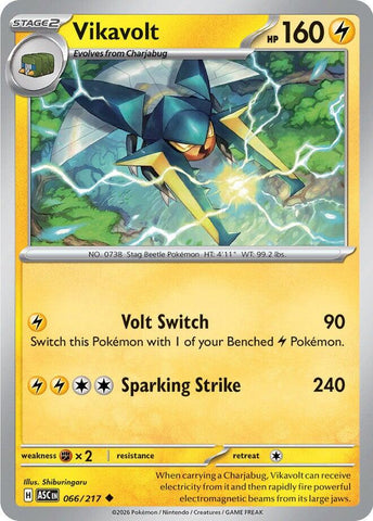Vikavolt (066/217) [Mega Evolution: Ascended Heroes] - The Mythic Store | 24h Order Processing