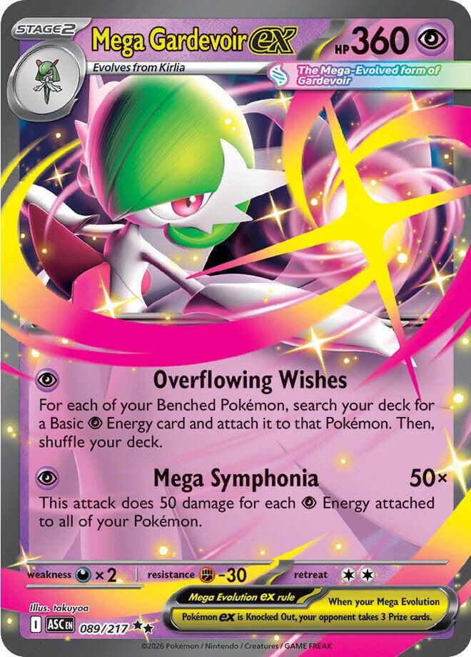 Mega Gardevoir ex (089/217) [Mega Evolution: Ascended Heroes] - The Mythic Store | 24h Order Processing