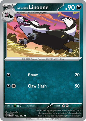 Galarian Linoone (131/217) [Mega Evolution: Ascended Heroes] - The Mythic Store | 24h Order Processing
