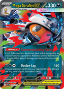Mega Scrafty ex (135/217) [Mega Evolution: Ascended Heroes] - The Mythic Store | 24h Order Processing