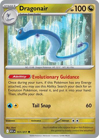 Dragonair (151/217) [Mega Evolution: Ascended Heroes] - The Mythic Store | 24h Order Processing