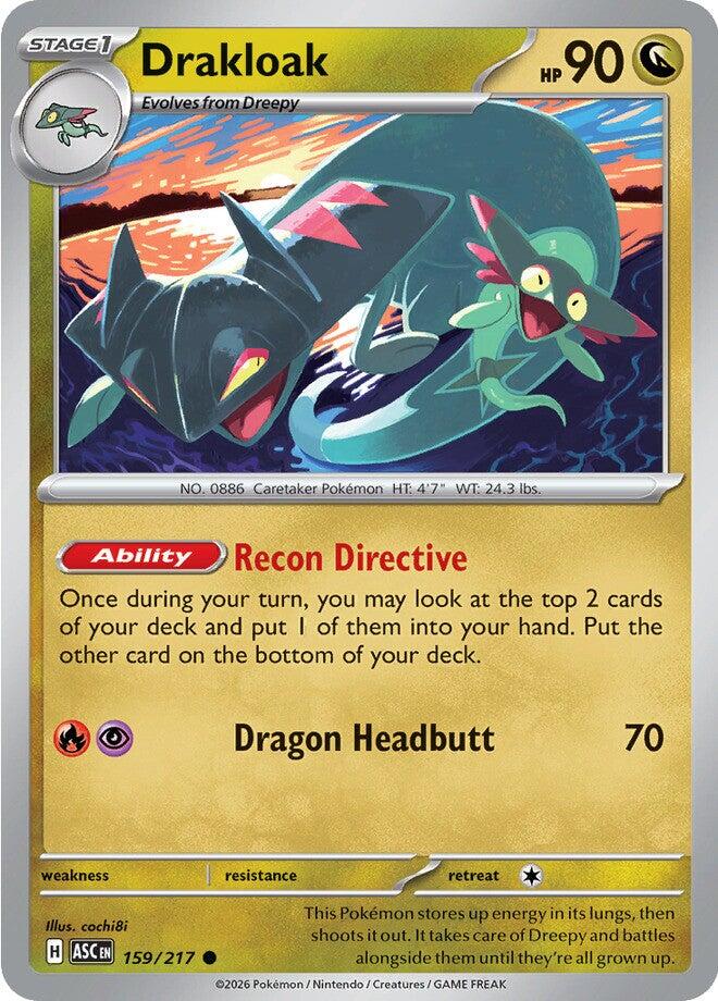 Drakloak (159/217) [Mega Evolution: Ascended Heroes] - The Mythic Store | 24h Order Processing