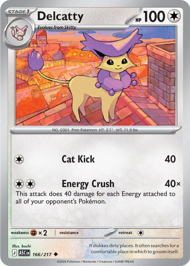 Delcatty (166/217) [Mega Evolution: Ascended Heroes] - The Mythic Store | 24h Order Processing