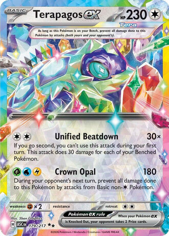 Terapagos ex (179/217) [Mega Evolution: Ascended Heroes] - The Mythic Store | 24h Order Processing