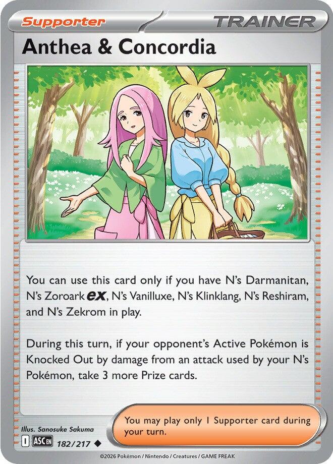 Anthea & Concordia (182/217) [Mega Evolution: Ascended Heroes] - The Mythic Store | 24h Order Processing