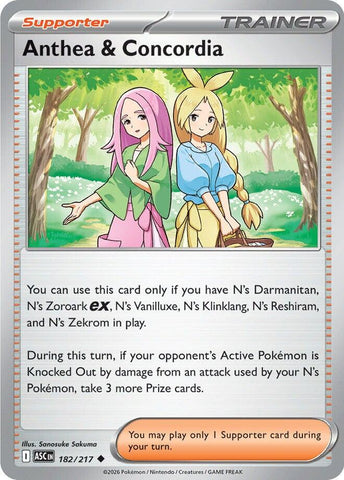 Anthea & Concordia (182/217) [Mega Evolution: Ascended Heroes] - The Mythic Store | 24h Order Processing
