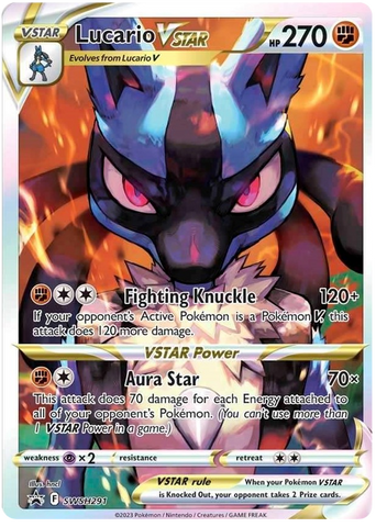 Lucario VSTAR (SWSH291) [Sword & Shield: Black Star Promos] - The Mythic Store | 24h Order Processing