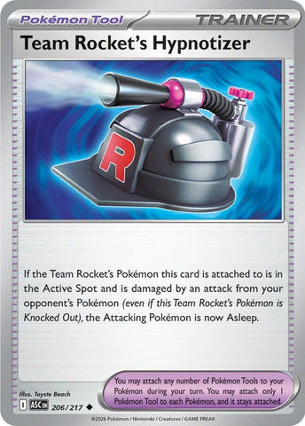 Team Rocket's Hypnotizer (206/217) [Mega Evolution: Ascended Heroes] - The Mythic Store | 24h Order Processing