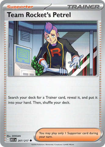Team Rocket's Petrel (207/217) [Mega Evolution: Ascended Heroes] - The Mythic Store | 24h Order Processing
