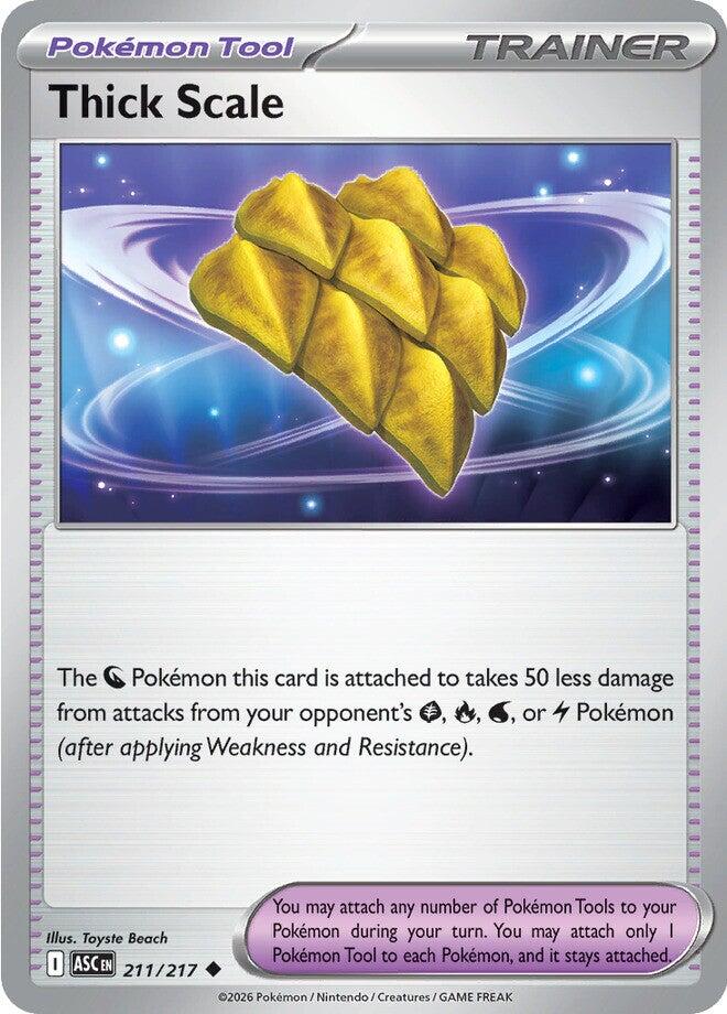 Thick Scale (211/217) [Mega Evolution: Ascended Heroes] - The Mythic Store | 24h Order Processing