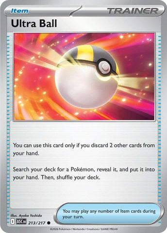 Ultra Ball (213/217) [Mega Evolution: Ascended Heroes] - The Mythic Store | 24h Order Processing