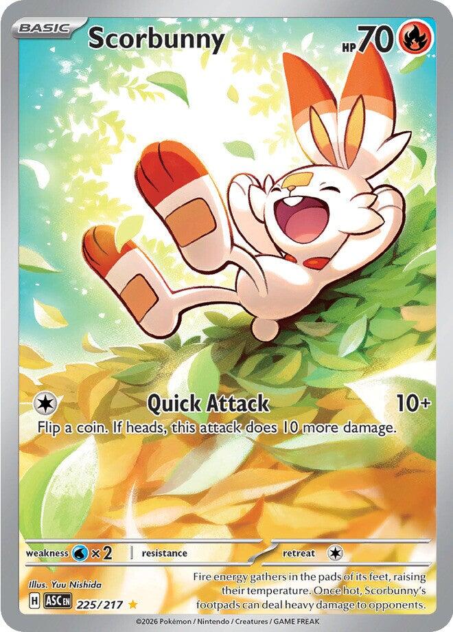 Scorbunny (225/217) [Mega Evolution: Ascended Heroes] - The Mythic Store | 24h Order Processing