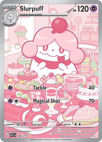 Slurpuff (236/217) [Mega Evolution: Ascended Heroes] - The Mythic Store | 24h Order Processing