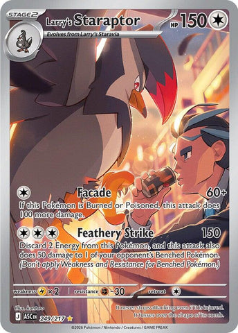 Larry's Staraptor (249/217) [Mega Evolution: Ascended Heroes] - The Mythic Store | 24h Order Processing