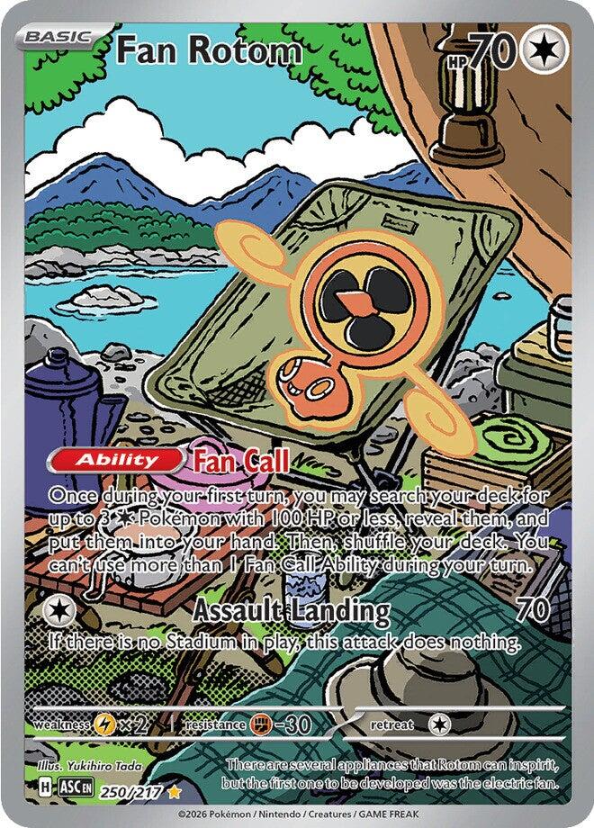 Fan Rotom (250/217) [Mega Evolution: Ascended Heroes] - The Mythic Store | 24h Order Processing