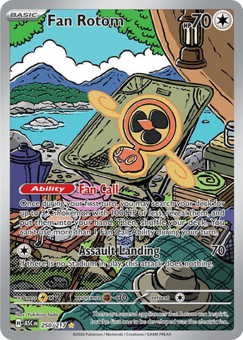Fan Rotom (250/217) [Mega Evolution: Ascended Heroes] - The Mythic Store | 24h Order Processing