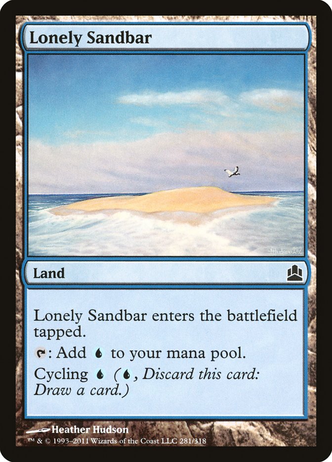 Lonely Sandbar [Commander 2011] - The Mythic Store | 24h Order Processing