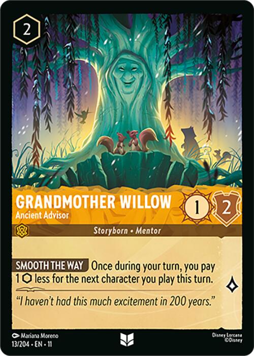 Grandmother Willow - Ancient Advisor (13/204) [Winterspell] - The Mythic Store | 24h Order Processing