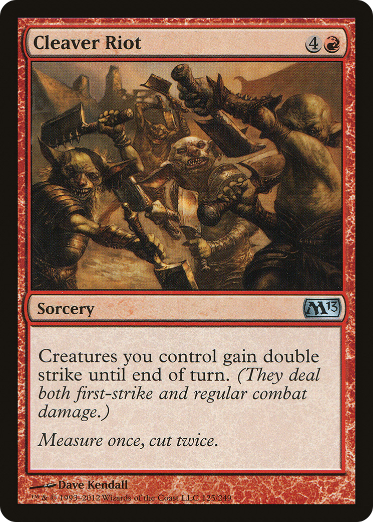 Cleaver Riot [Magic 2013] - The Mythic Store | 24h Order Processing