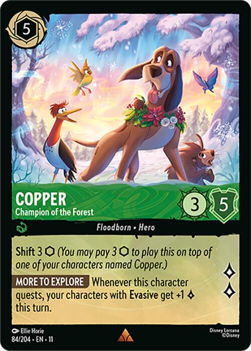 Copper - Champion of the Forest (84/204) [Winterspell] - The Mythic Store | 24h Order Processing