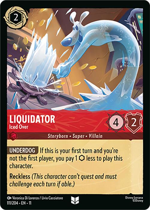 Liquidator - Iced Over (111/204) [Winterspell] - The Mythic Store | 24h Order Processing