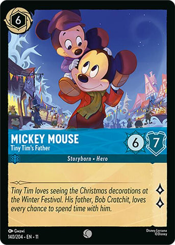 Mickey Mouse - Tiny Tim's Father (140/204) [Winterspell] - The Mythic Store | 24h Order Processing
