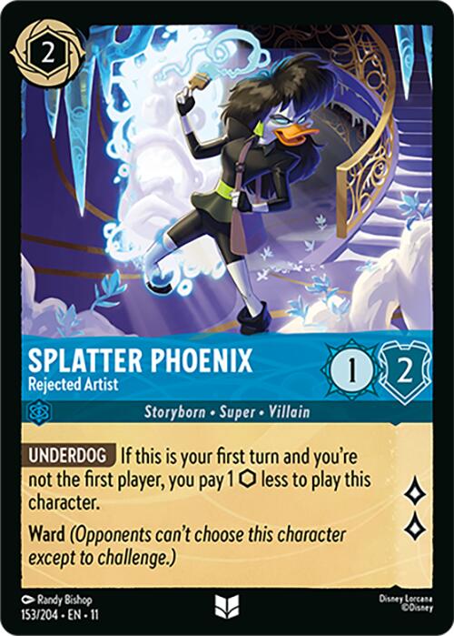 Splatter Phoenix - Rejected Artist (153/204) [Winterspell] - The Mythic Store | 24h Order Processing