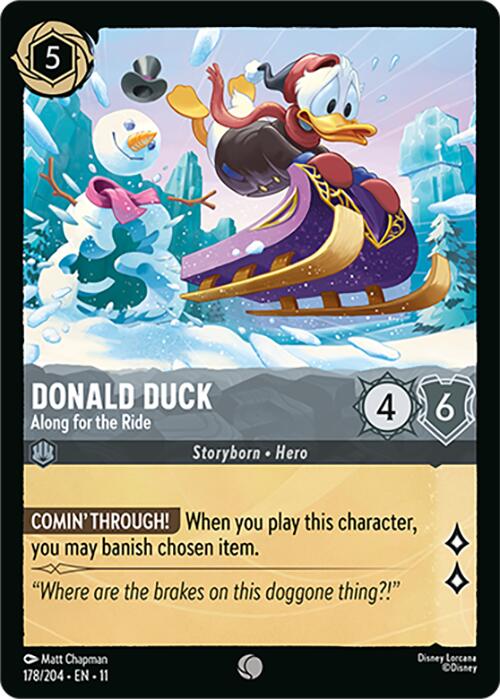 Donald Duck - Along for the Ride (178/204) [Winterspell] - The Mythic Store | 24h Order Processing