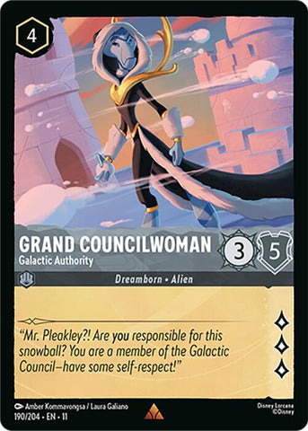 Grand Councilwoman - Galactic Authority (190/204) [Winterspell] - The Mythic Store | 24h Order Processing