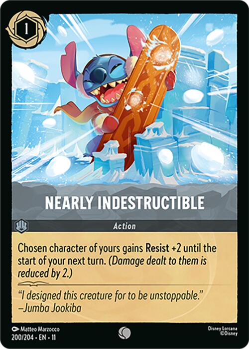 Nearly Indestructible (200/204) [Winterspell] - The Mythic Store | 24h Order Processing