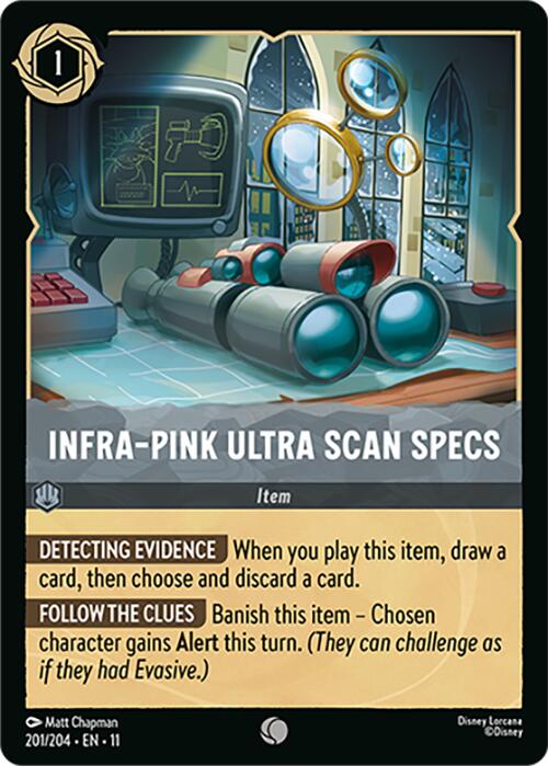 Infra-Pink Ultra Scan Specs (201/204) [Winterspell] - The Mythic Store | 24h Order Processing