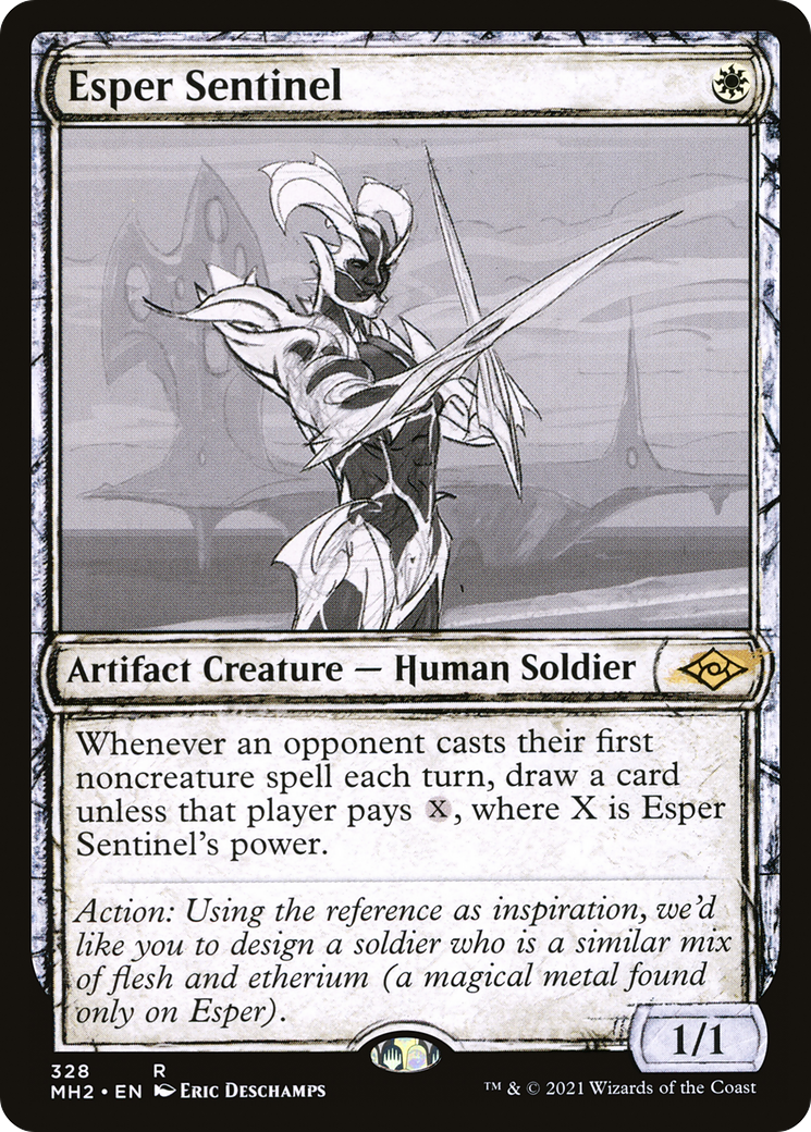 Esper Sentinel (Sketch) [Modern Horizons 2] - The Mythic Store | 24h Order Processing