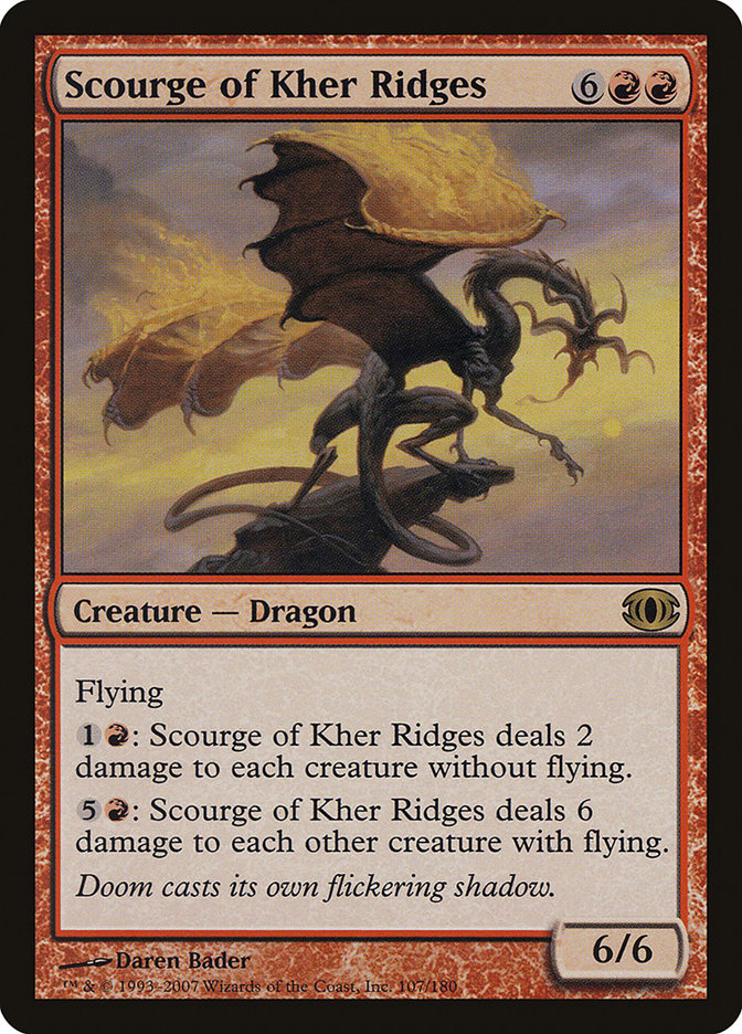 Scourge of Kher Ridges [Future Sight] - The Mythic Store | 24h Order Processing
