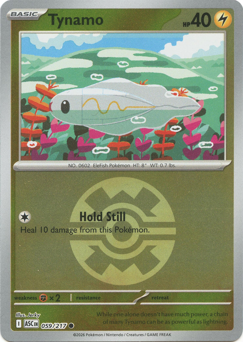 Tynamo (059/217) (Quick Ball) [Mega Evolution: Ascended Heroes] - The Mythic Store | 24h Order Processing