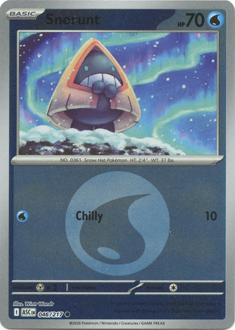 Snorunt (046/217) (Energy Symbol Pattern) [Mega Evolution: Ascended Heroes] - The Mythic Store | 24h Order Processing
